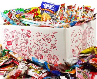 Amazon | 駄菓子170点入り 東京限定 うまい棒シナモンアップルパイ味入り (132198)