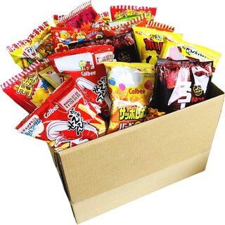 Amazon | カルビー・菓道など人気駄菓子のスナック袋だけ集めました! (132202)