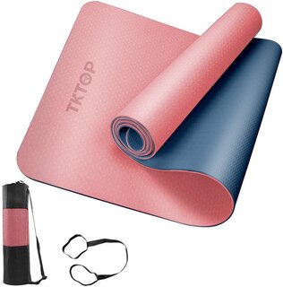Amazon | TKTOP ヨガマット トレーニングマット エクササイズマット フィットネスマット 厚さ6mm (134093)