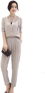 Amazon | レディース パンツドレス 結婚式 オールインワン パーティードレス (134344)