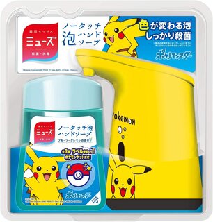 Amazon.co.jp: 【医薬部外品】ミューズ ノータッチ 本体 ポケモン ブルーソーダレモン 250ml (134444)