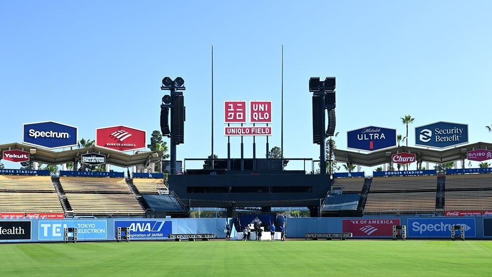 ドジャースとユニクロが歴史的提携!球場内に「UNIQLO Field at Dodger Stadium」誕生