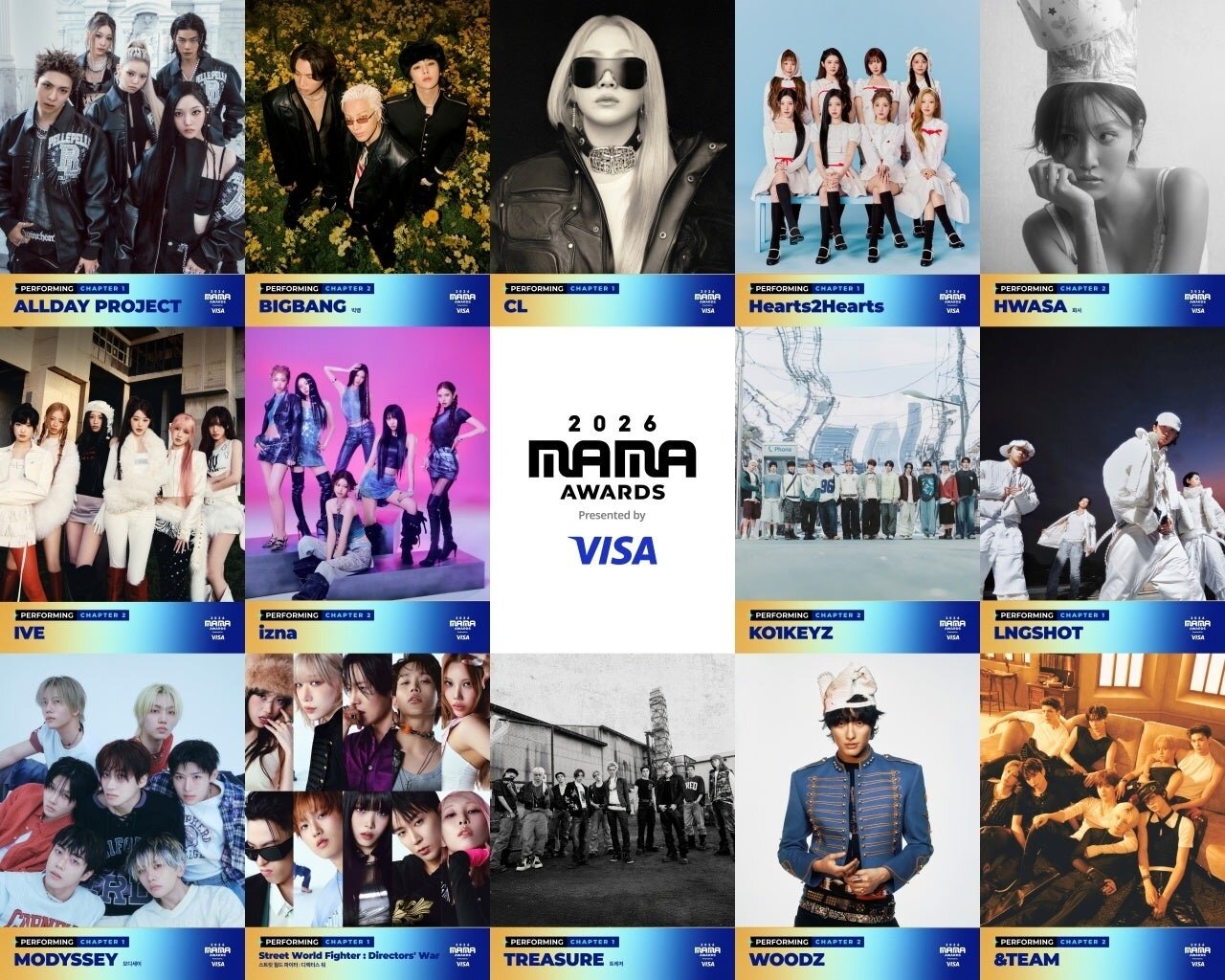 「2026 MAMA AWARDS」第2弾出演アーティスト発表！BIGBANG、&TEAM、IVEら登場