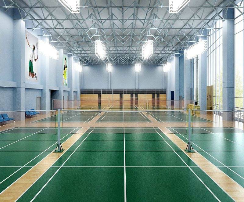 バドミントンコートのサイズや大きさ シングルとダブルスの違いは Activeる