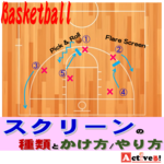 バスケのスクリーンとは?スクリーンの種類とかけ方のやり方を解説!