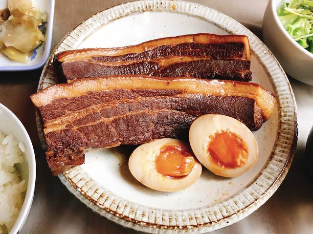 豚角煮定食 (1,000円)