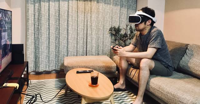 目が回るPSVR