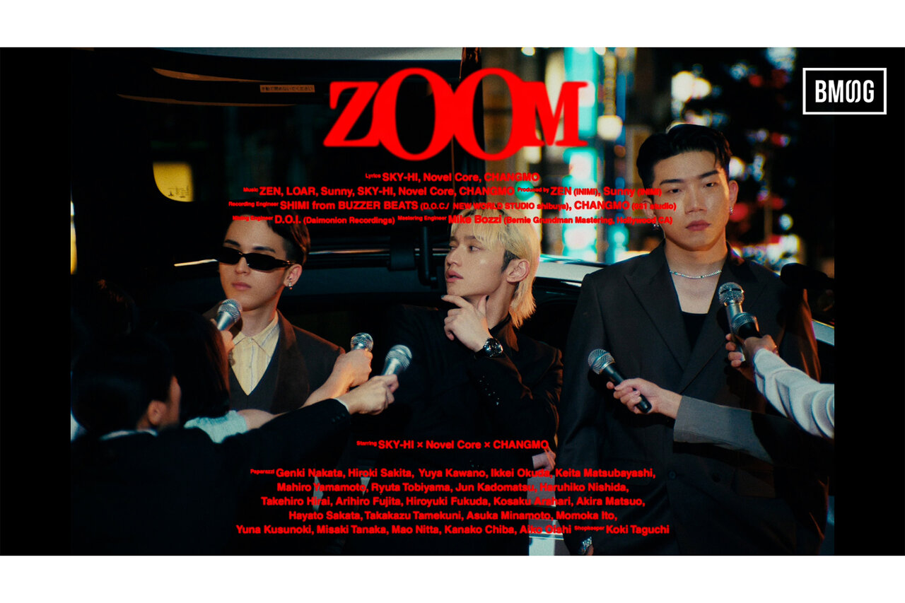 BMSG POSSE、韓国のラッパーCHANGMOとコラボレーションした新曲「ZOOM