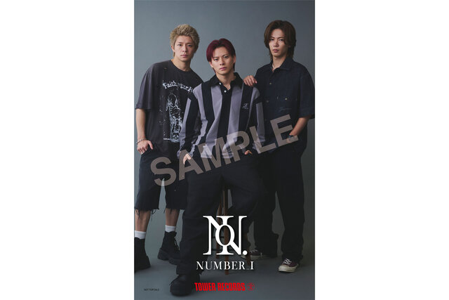 Number_i 2nd アルバム『No.II』がタワーレコード全店舗で販売