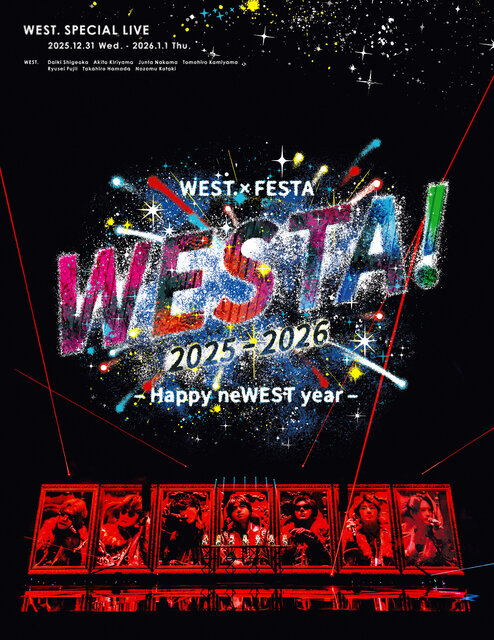 LIVE Blu-ray & DVD「WEST. SPECIAL LIVE 『WESTA!』 2025-2026」
