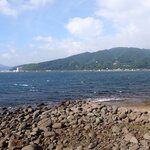 気持ちの良い西風です!