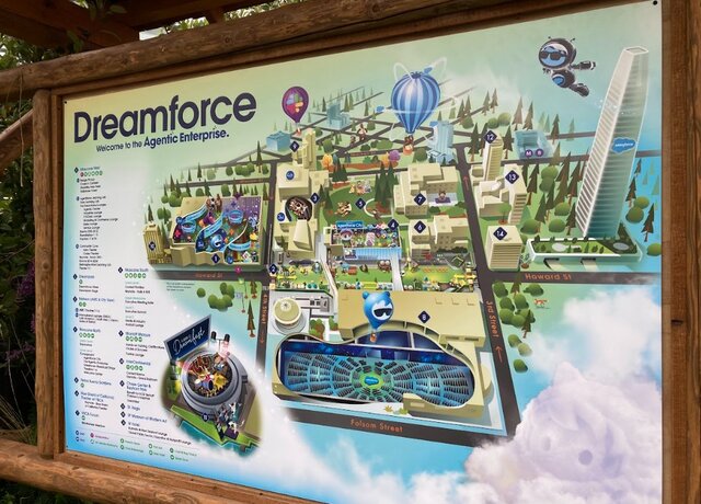 Dreamforce 2025 会場MAP