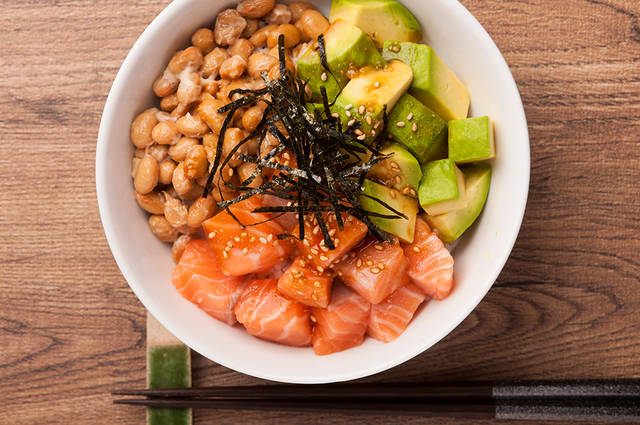 Agaに効果あるかも サーモンと納豆のアボカド丼 Agaや薄毛 お薬の知識や病院 そして髪の毛によい食べ物をご紹介 髪の悩みなら Aga Help