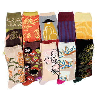 【関西】2月 読者プレゼント　B.ストーリーソックス・ ボタニカソックスのアソートセット