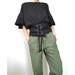 ウエスト細見え効果抜群!「ZARA」「しまむら」の『コルセットTシャツ』、『コルセットブラウス』はトレンドのボトムスと合わせてカッコよく着こなして♥