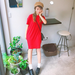 1490円!?GUの【Tドレス】がプチプラなのに1枚でオシャレに決まると話題沸騰中! - MABELLE