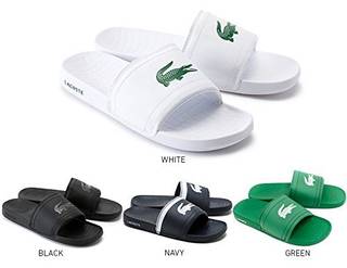 Amazon | LACOSTE サンダル FRAISIER BRD1 シャワーサンダル (10479)