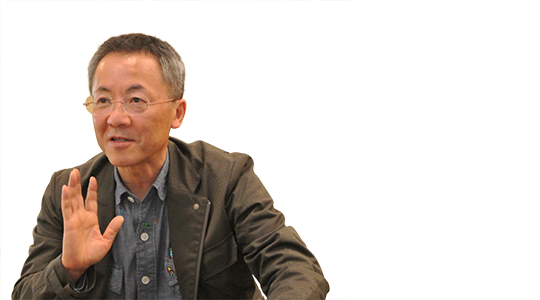 金沢アートグミ理事長の真鍋淳朗氏