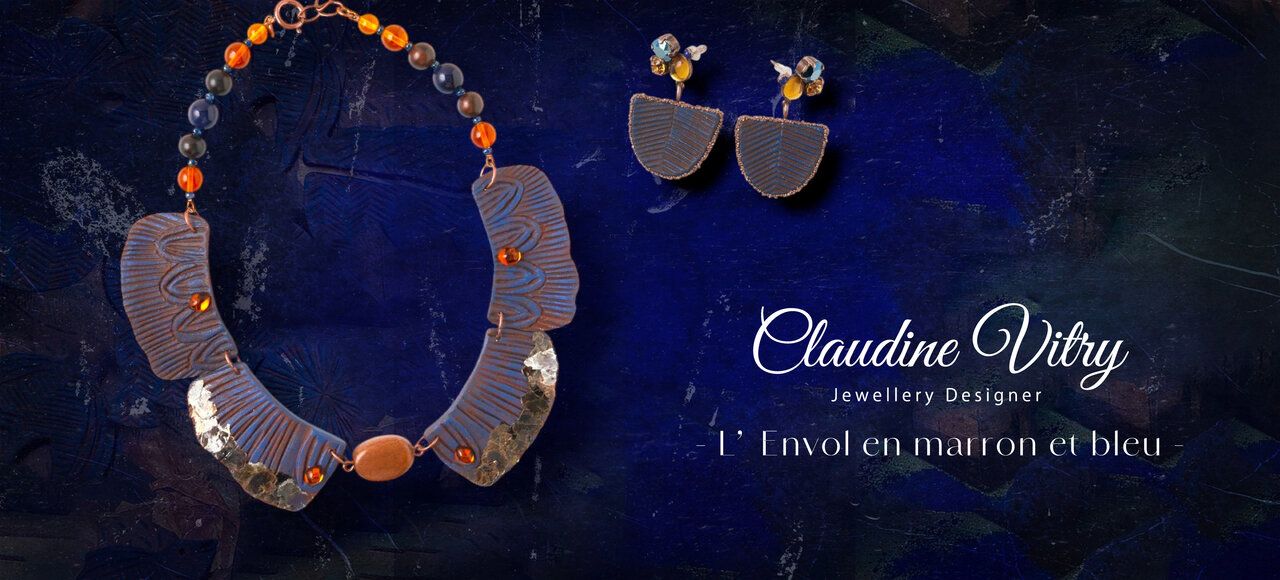 クロディーヌヴィトリーネックレス　HPフランス H.P.FRANCE（アッシュペーフランス）の「CLAUDINE VITRY