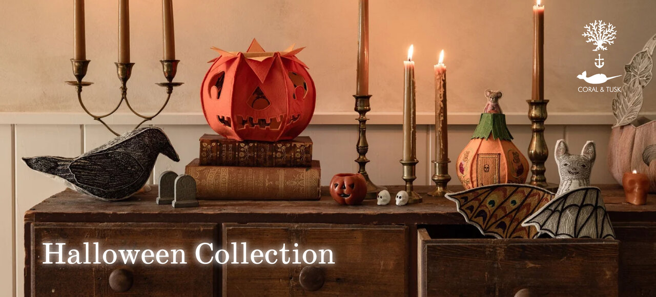 Coral & Tusk｜Halloween Stories ― 刺繍で描く、ハロウィンの物語