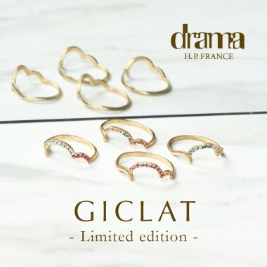 GICLAT ギクラ　K18 drama H.P. 限定リング 12号 GICLAT ギクラ K18 drama H.P. 限定リング 12号 GICLAT ギクラ K18