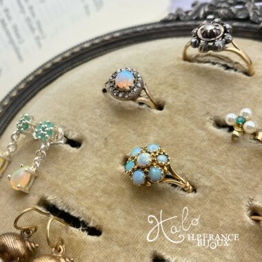 Vintage Opal & Miriam Haskell Collection | Halo H.P.FRANCE BIJOUX