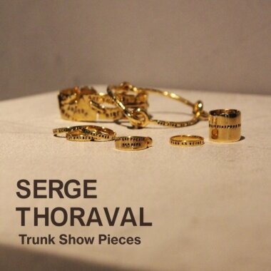 希少なトランクショーピースが入荷｜SERGE THORAVAL