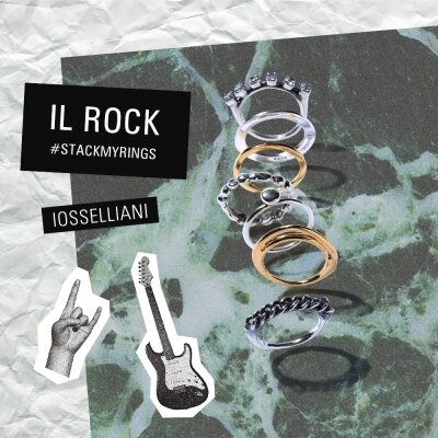 IOSSELLIANI #STACKMYRINGS -IL ROCK!-｜H.P.FRANCE公式サイト