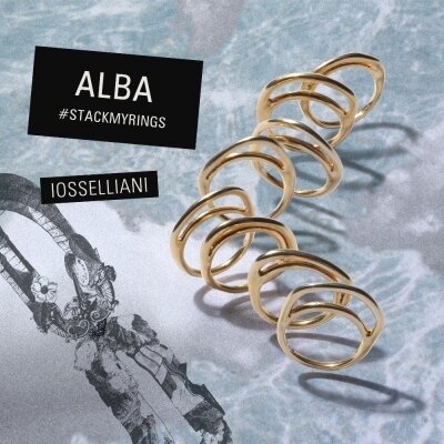 IOSSELLIANI #STACKMYRINGS -ALBA-｜H.P.FRANCE公式サイト