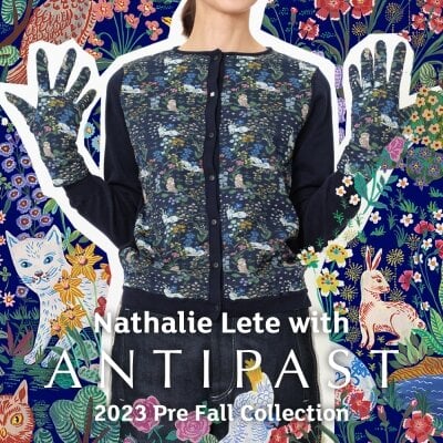 Nathalie Lete with ANTIPAST 2023 Pre Fall Collection｜H.P.FRANCE