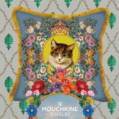 【konbucream】MOUCHKINE jewelry クッション 479f0bd2-969a-480c-8e3f-