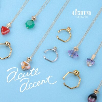 acute accent perfume bottle ハーキマークォーツ acute accent perfume bottle ハーキマークォーツ Collection