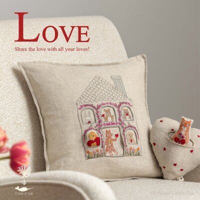 コーラルアンドタスク　ガーランド 刺繍 フェルト　フラワー Amazon.co.jp: コーラルアンドタスク ガーランド 刺繍 フェルト