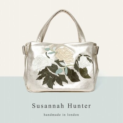 Susannah Hunter 赤　バラ　薔薇　バッグ スザナハンター Yahoo!オークション -「スザンナハンター」の落札相場・落札価格