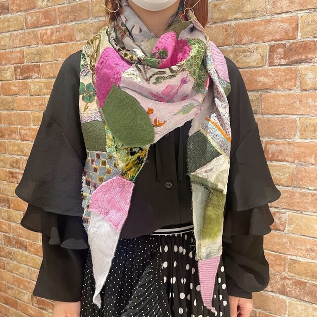 アッシュ・ペー・フランス PAZUKI パズキ ストール 首元で楽しむ自然アート。【PAZUKI（パズキ）】の新作で日常に彩を