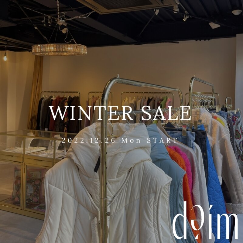 WINTER SALE 12.26(Mon)  START