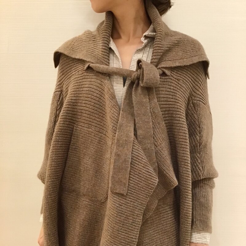D-dueのニットと冬小物