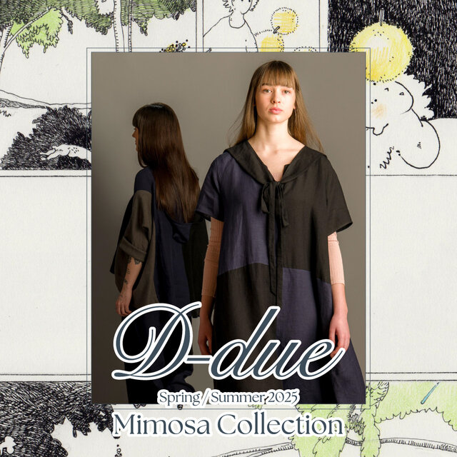D-due 2025 SS Mimosa Collection-sketch｜H.P.FRANCE公式サイト