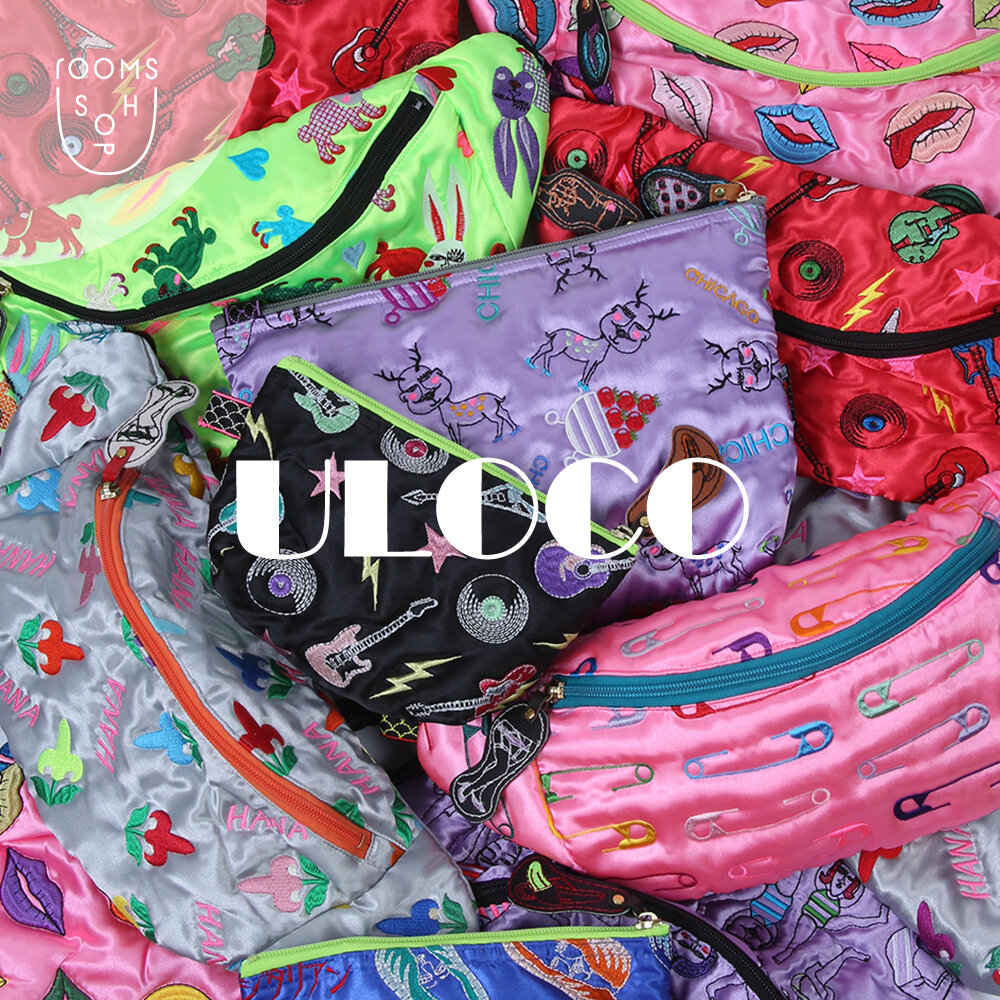 【新入荷】ULOCO -刺繍でステキなテキスタイルでステキスタイルを！-｜rooms SHOP