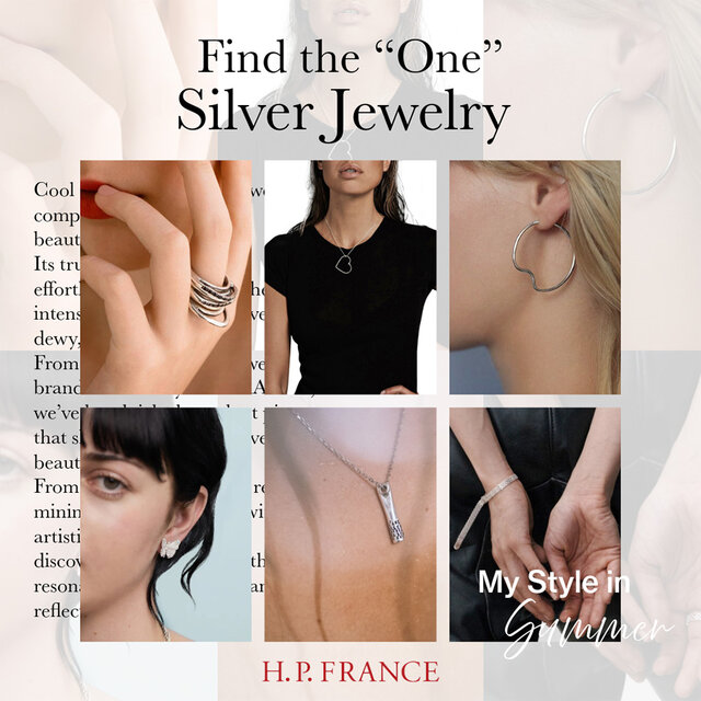 Find the ”One” Silver Jewelry｜H.P.FRANCE公式サイト