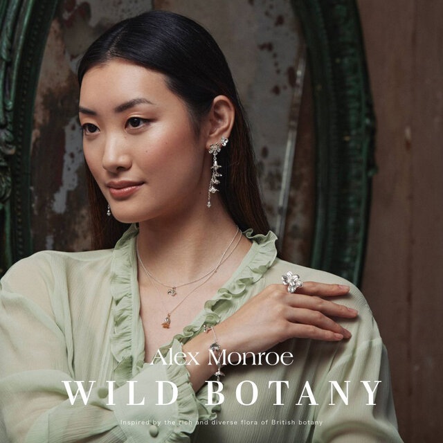Alex Monroe 新作”Wild Botany”【BIJOUX新宿】｜H.P.FRANCE公式サイト