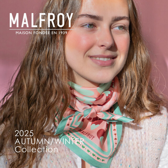 MALFROY MILLION 2025AW ―スカーフに描く、物語と詩情―｜H.P.FRANCE