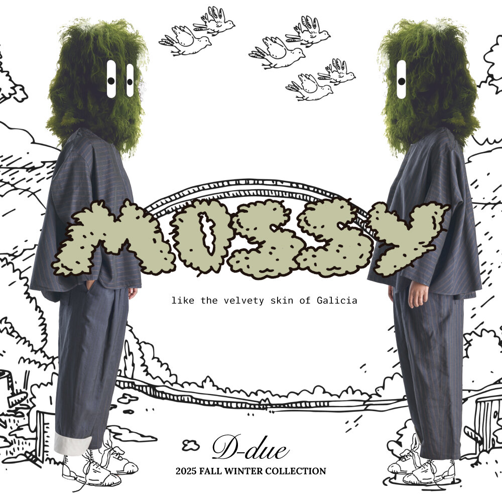 【7/18(金)発売】D-due 2025秋冬 “MOSSY” 第2弾コレクション