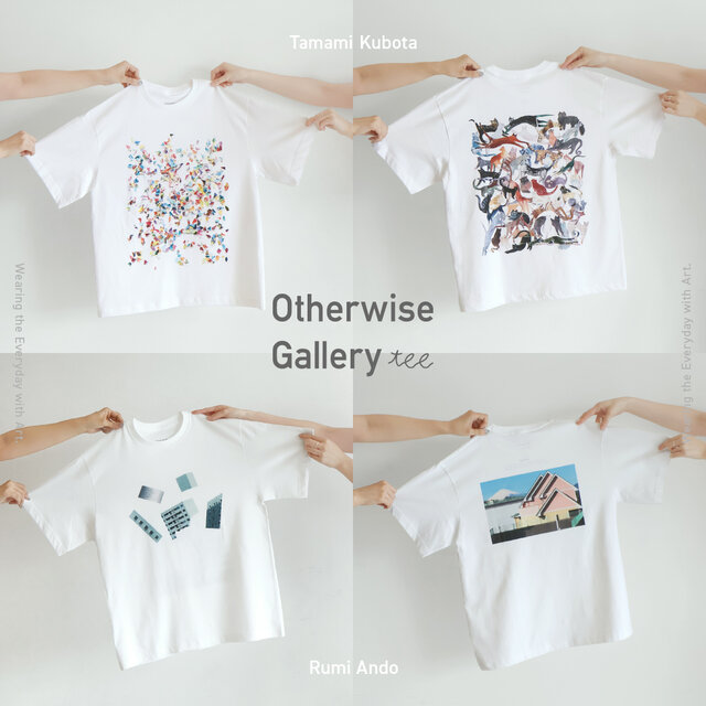 8/15発売スタート】Otherwise Gallery × H.P.FRANCE アートTシャツ
