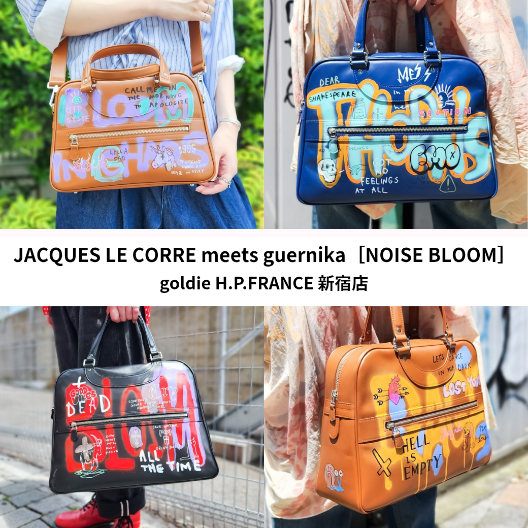 【goldie 新宿店】JACQUES LE CORRE meets guernika［NOISE BLOOM］期間限定展開！！【8月8日(金)～8月21日(木)】