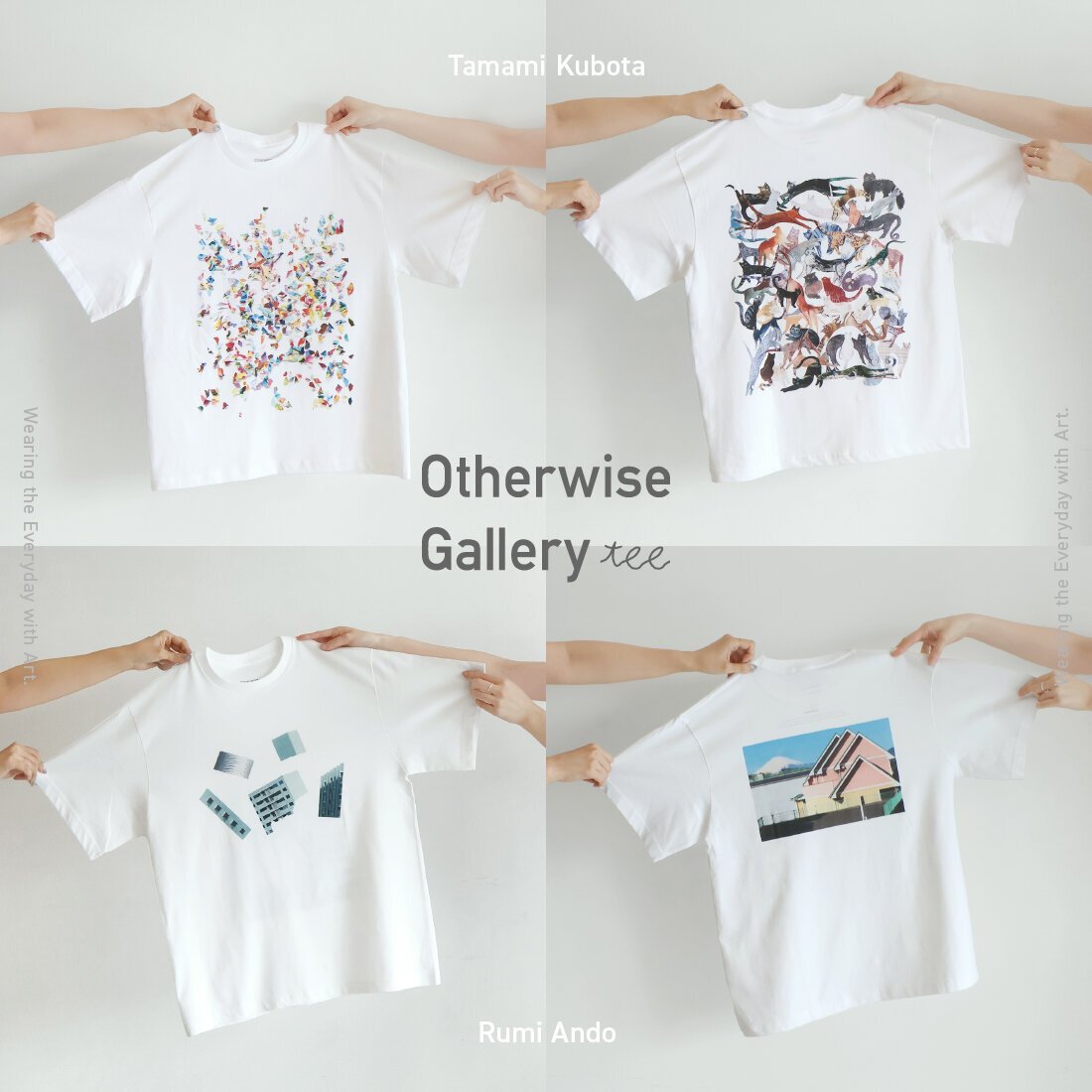 Otherwise Gallery × H.P.FRANCE アートTシャツ