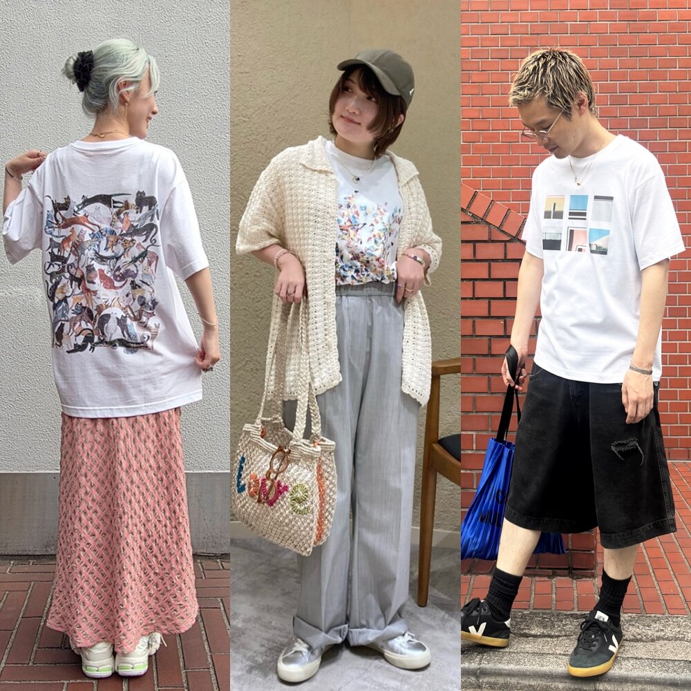 アートを着られるTシャツ