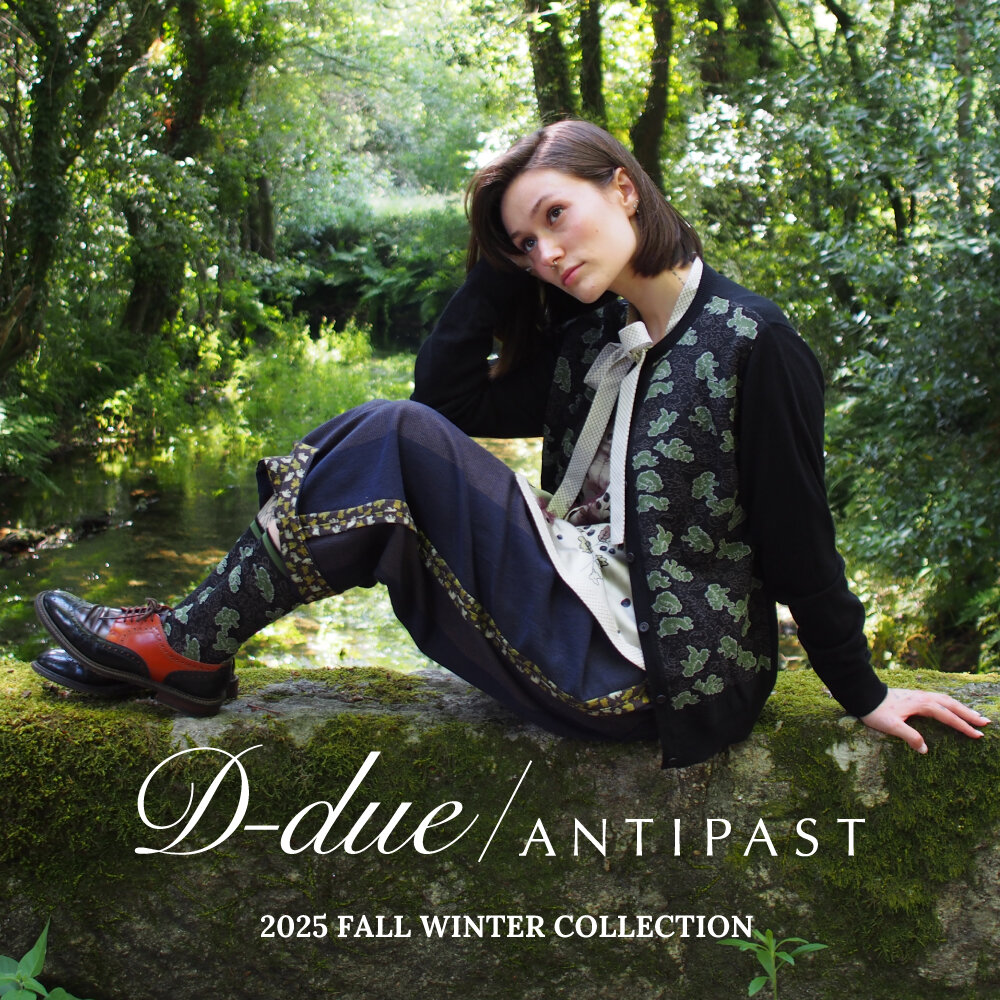 D-due × ANTIPAST スペシャルコラボレーションアイテムが登場！