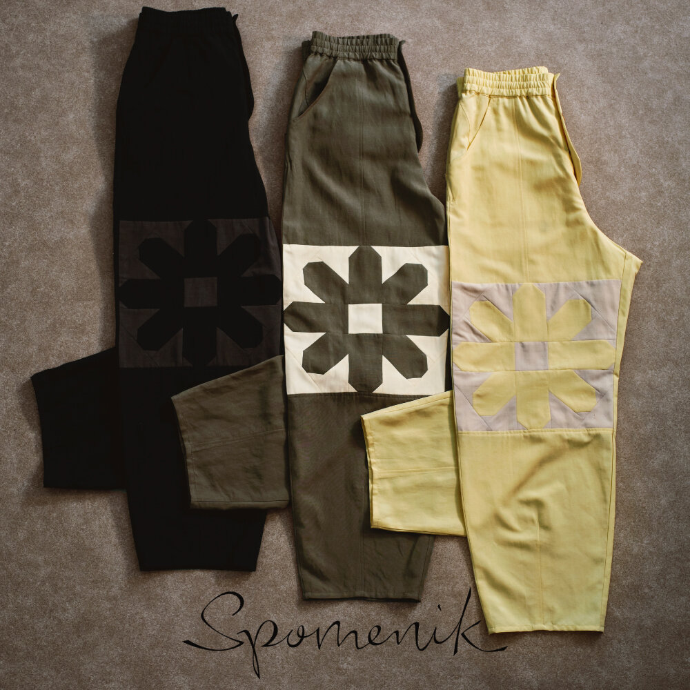 Spomenik | 2025 fall winter collection -寄木張りの床の調和と複雑さをまとう-