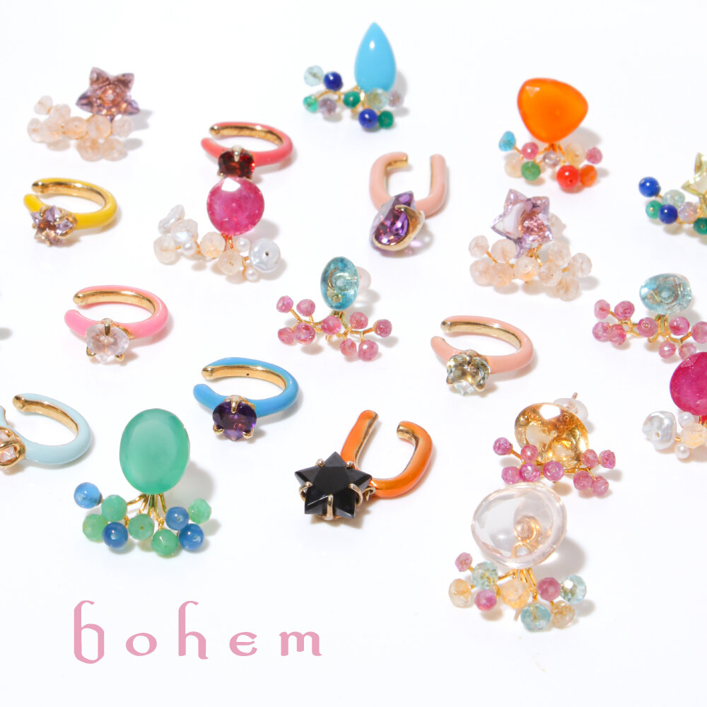 遊び心あふれる耳元に。bohem フェアリー＆キャンディコレクション新入荷
